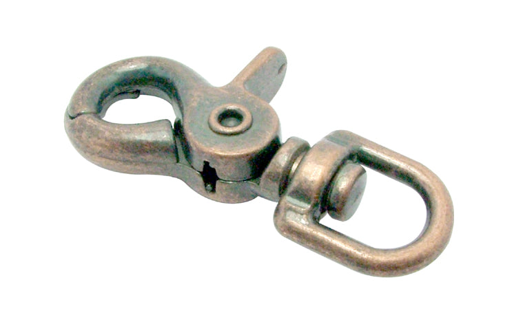 D5013AC DIE CAST ZINC ALLOY SNAP HOOKS ANTI COPPER PLATED - (CLEARANCE SALE)