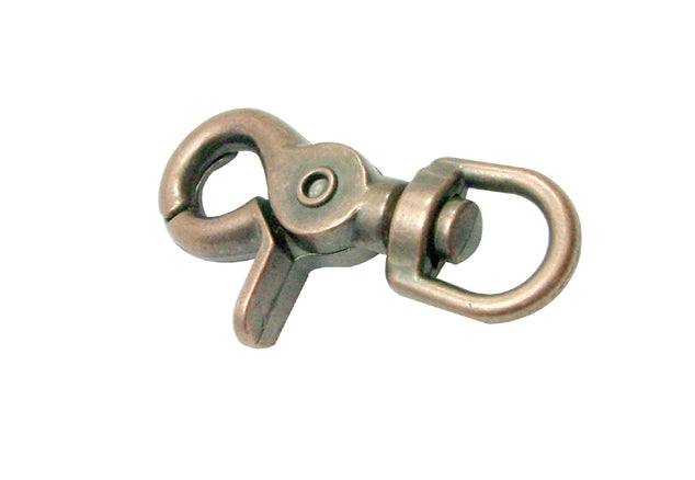 D5013GB DIE CAST ZINC ALLOY SNAP HOOKS ANTI COPPER PLATED - (CLEARANCE SALE)