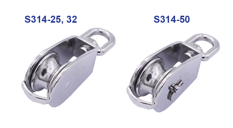 S314 Mame block (cast sheave) - 304