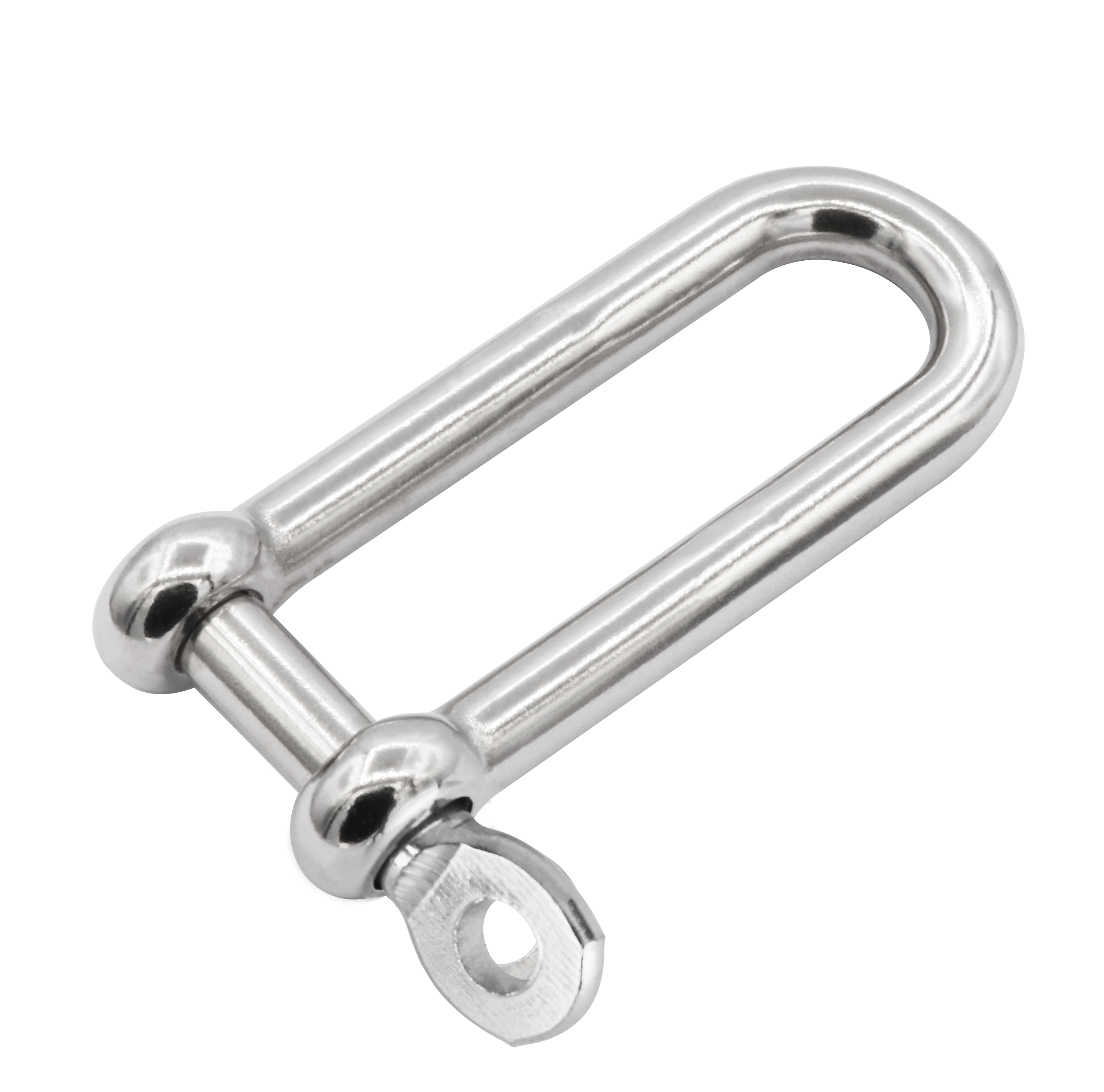 S362LK Long D-shackle (locking pin) - 316