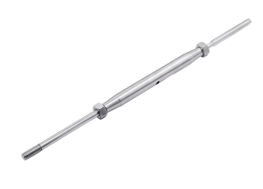 SF3121R/TS1 Hand swage to threaded stud turnbuckle