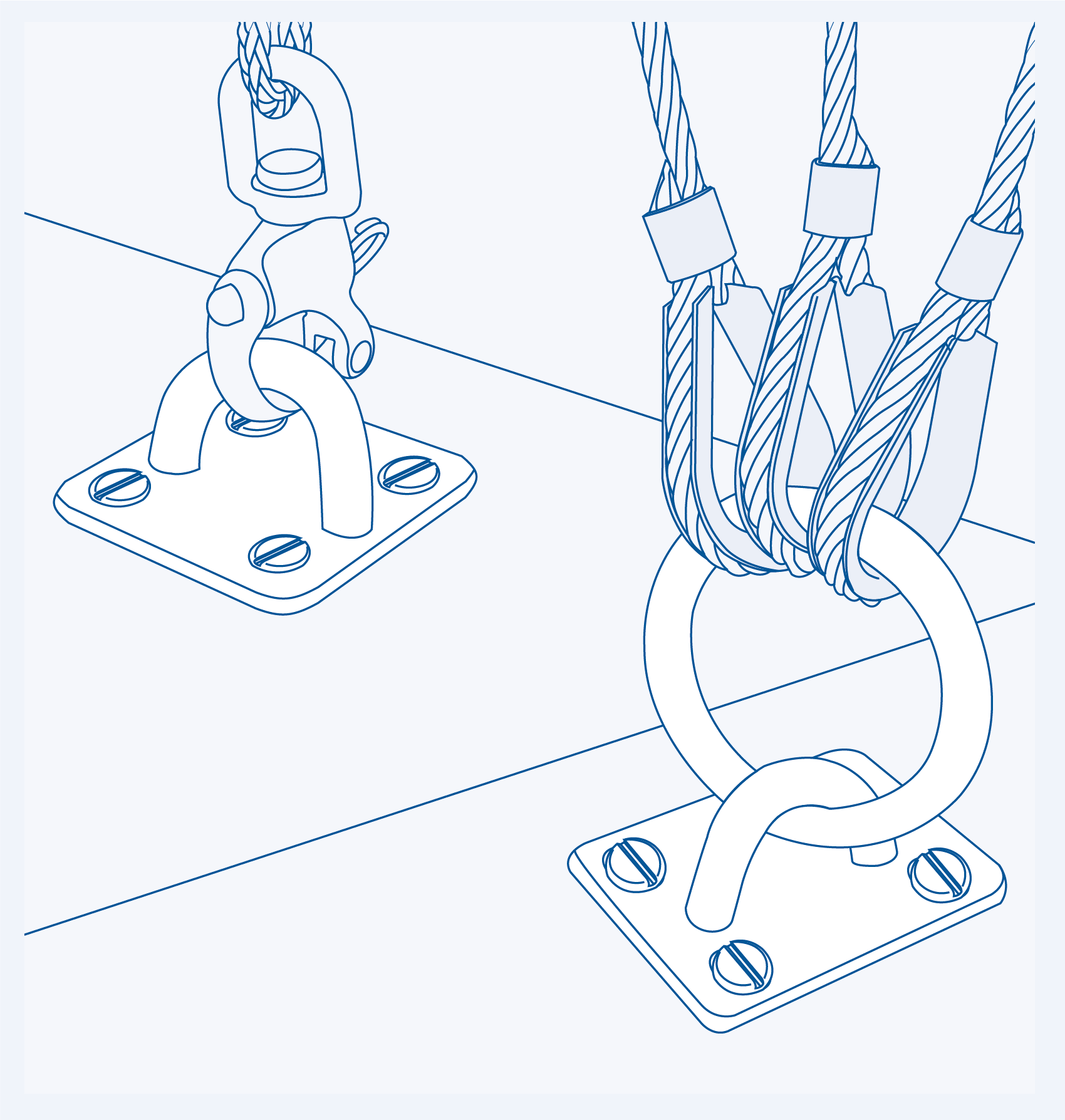 SF320 Square pad (with ring) - 304