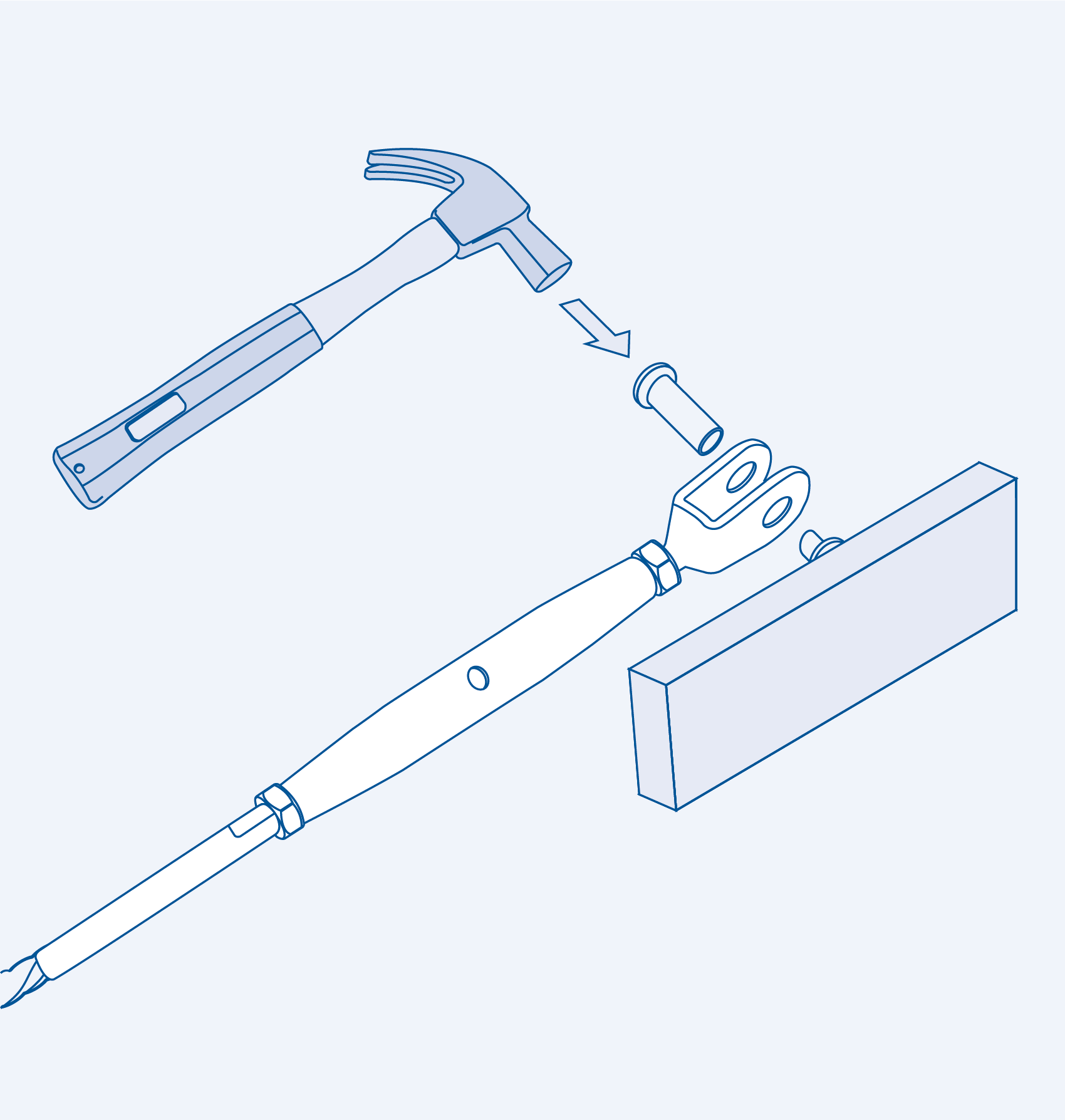 BFHPIN Hammer pin - 316
