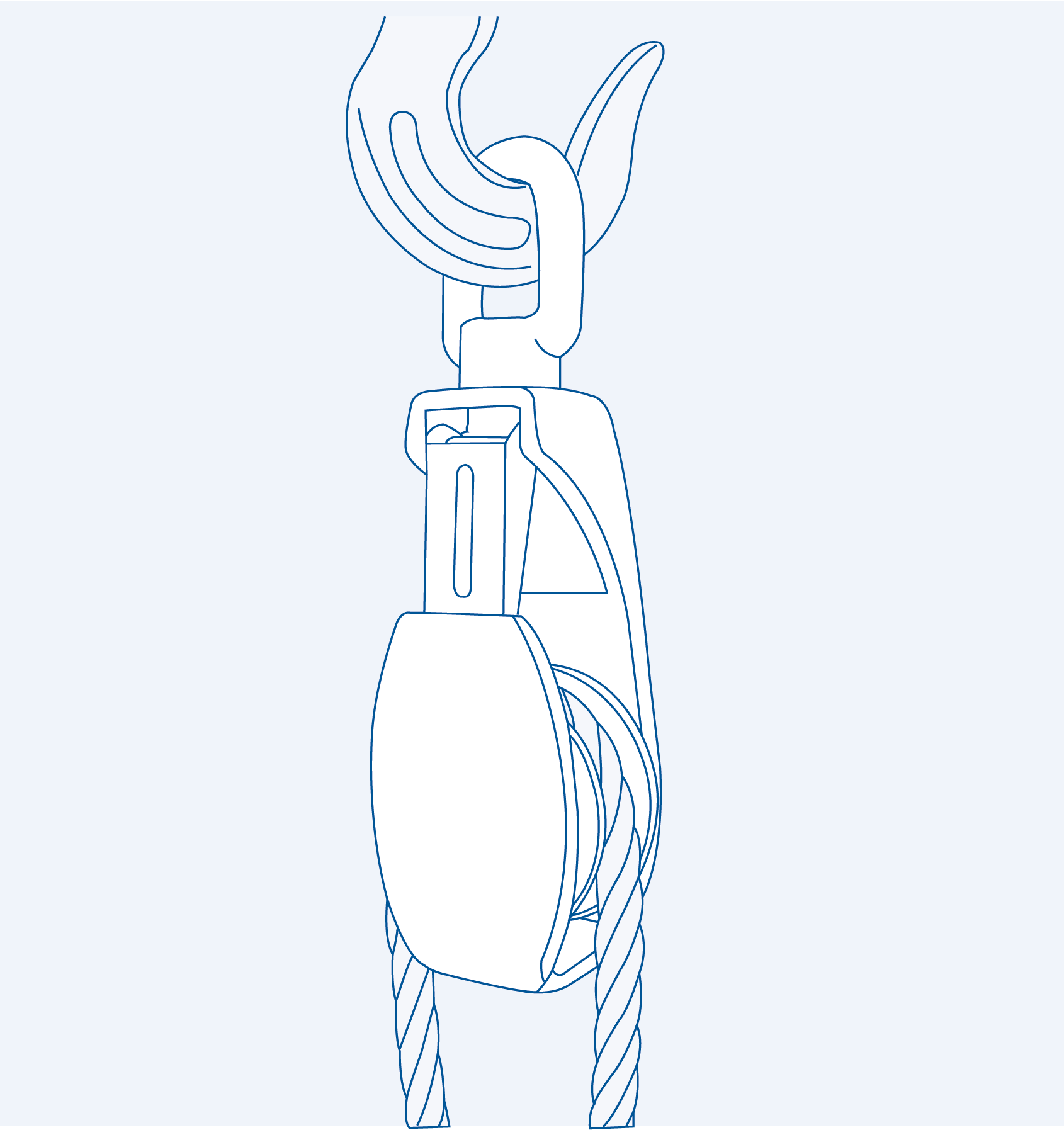 S212-E1-50 Seine block 50 mm (eye top) - 304