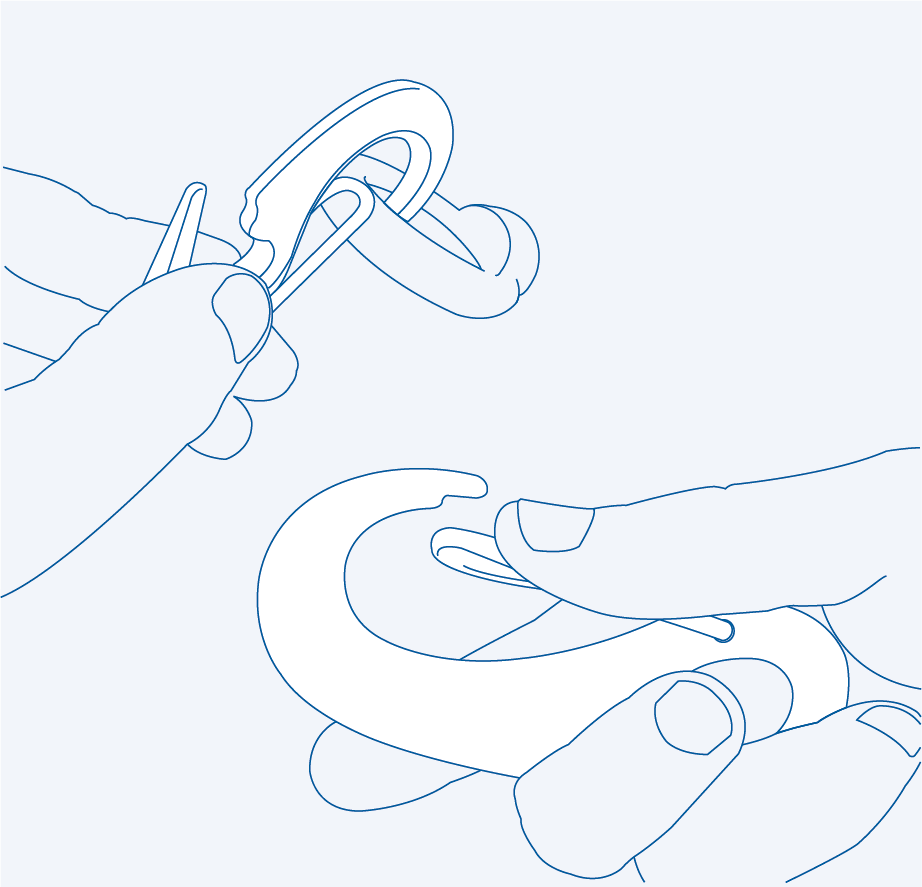 S2470 Spring snap hook (eye end) - 316