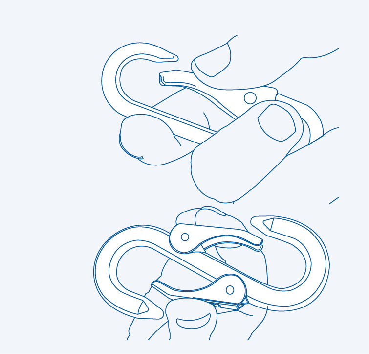 S247A Chain snaps (closed end) - 304