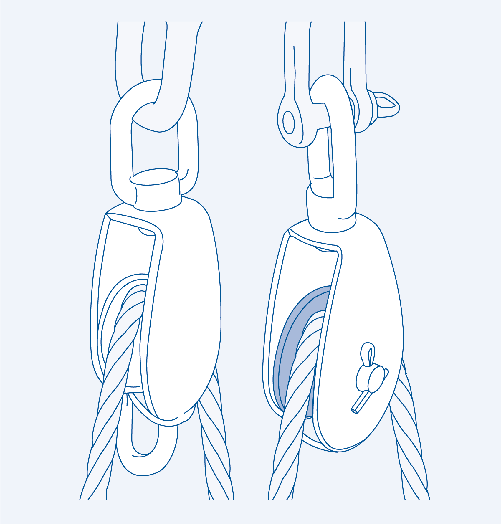 S3141 Mame block (cast sheave) - 304