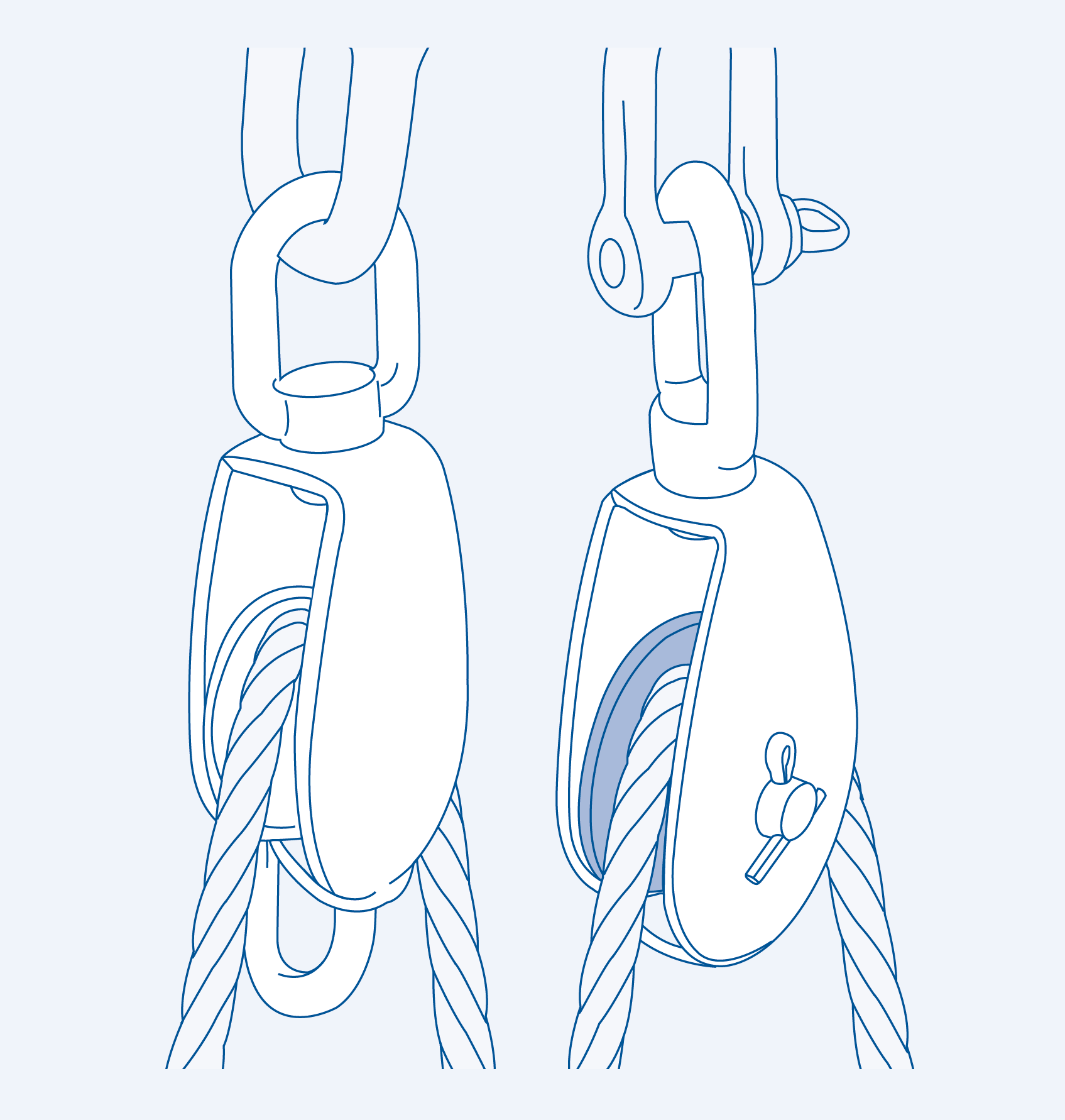 S314NL Mame block (nylon sheave) - 304
