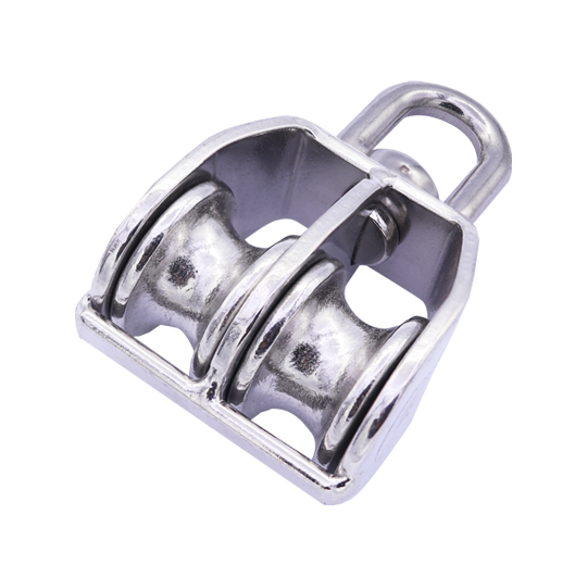 S315 Mame block (double cast sheave) - 304 (CLEARANCE SALE)