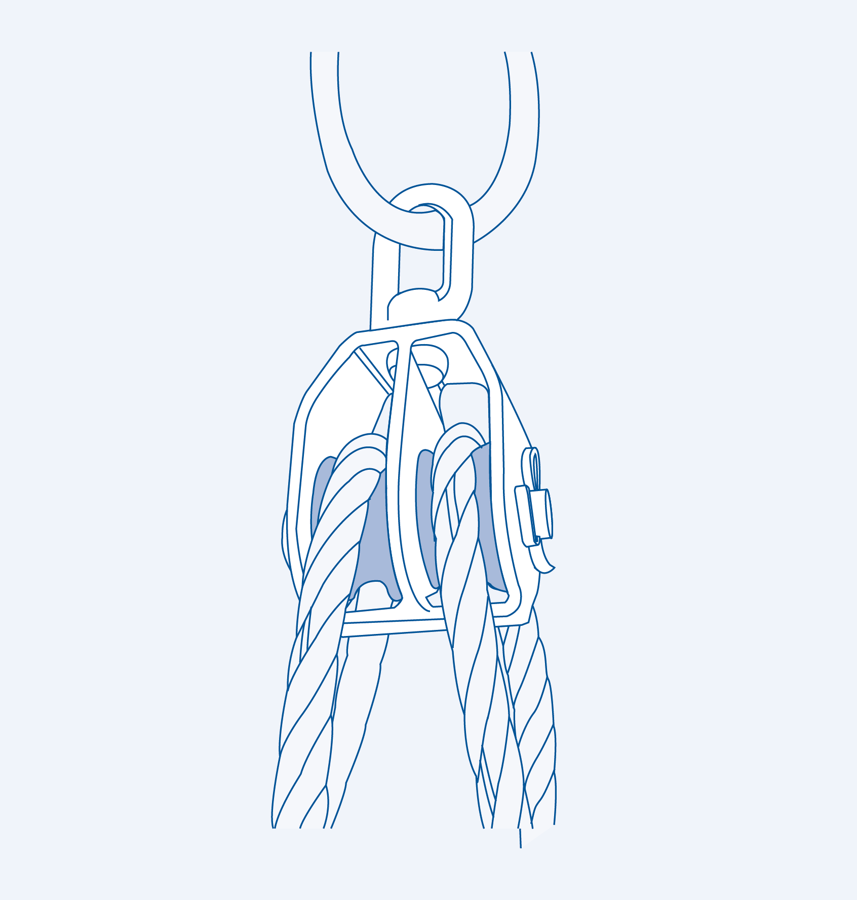 S315 Mame block (double cast sheave) - 304 (CLEARANCE SALE)