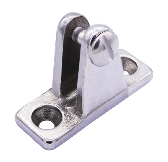 S31606 Deck hinge (angle side mount) - 316