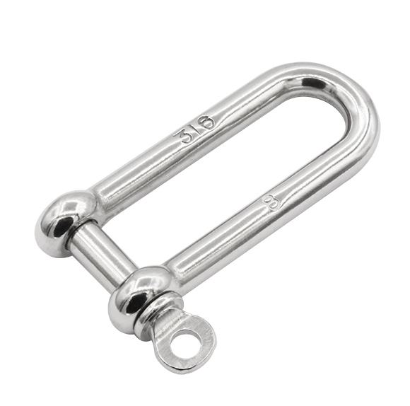 S362CP Long D-shackle (collared pin) - 316