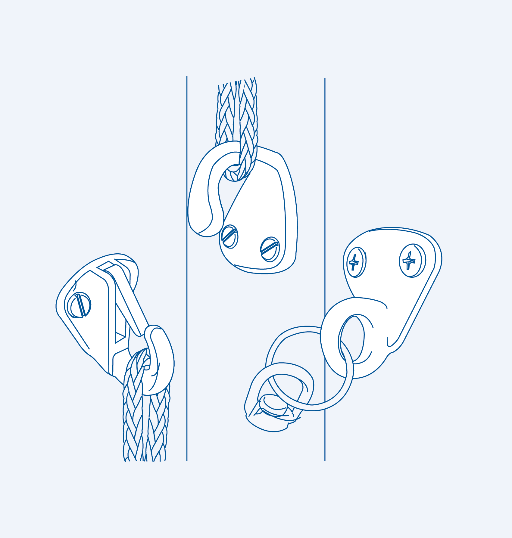 S5373 Awning hook - 316