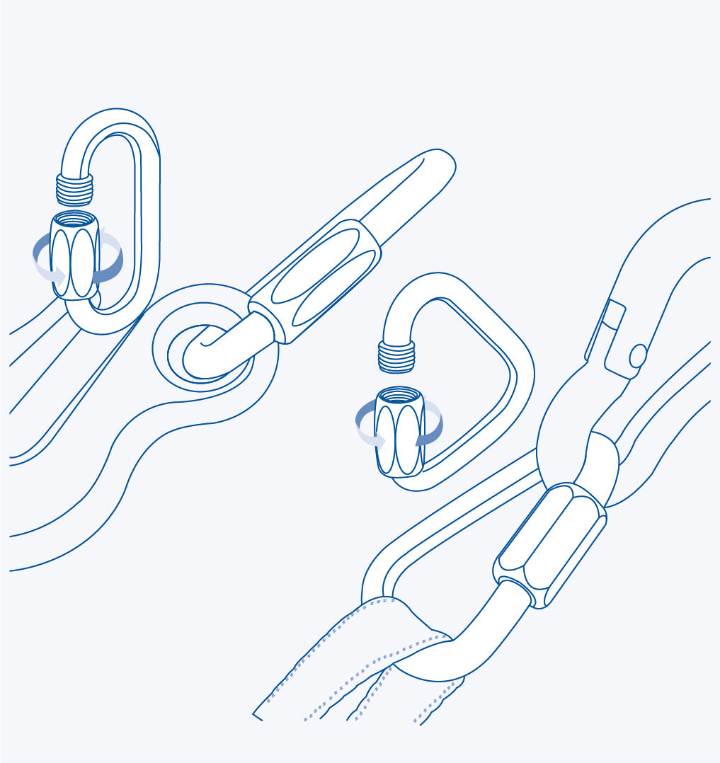 S7352 Quick link wide jaw - 316 (CLEARANCE SALE)
