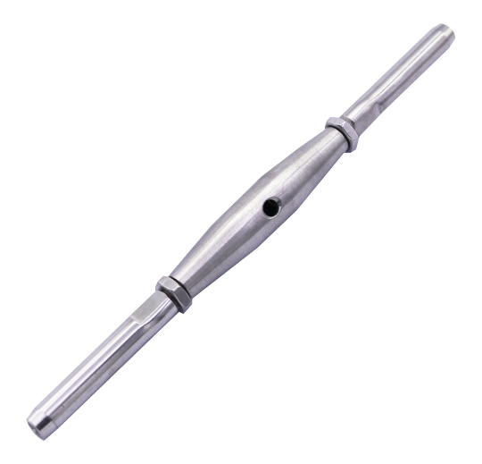 SF3122P/MIN Mini pipe turnbuckle, swage terminal and swage terminal - 316