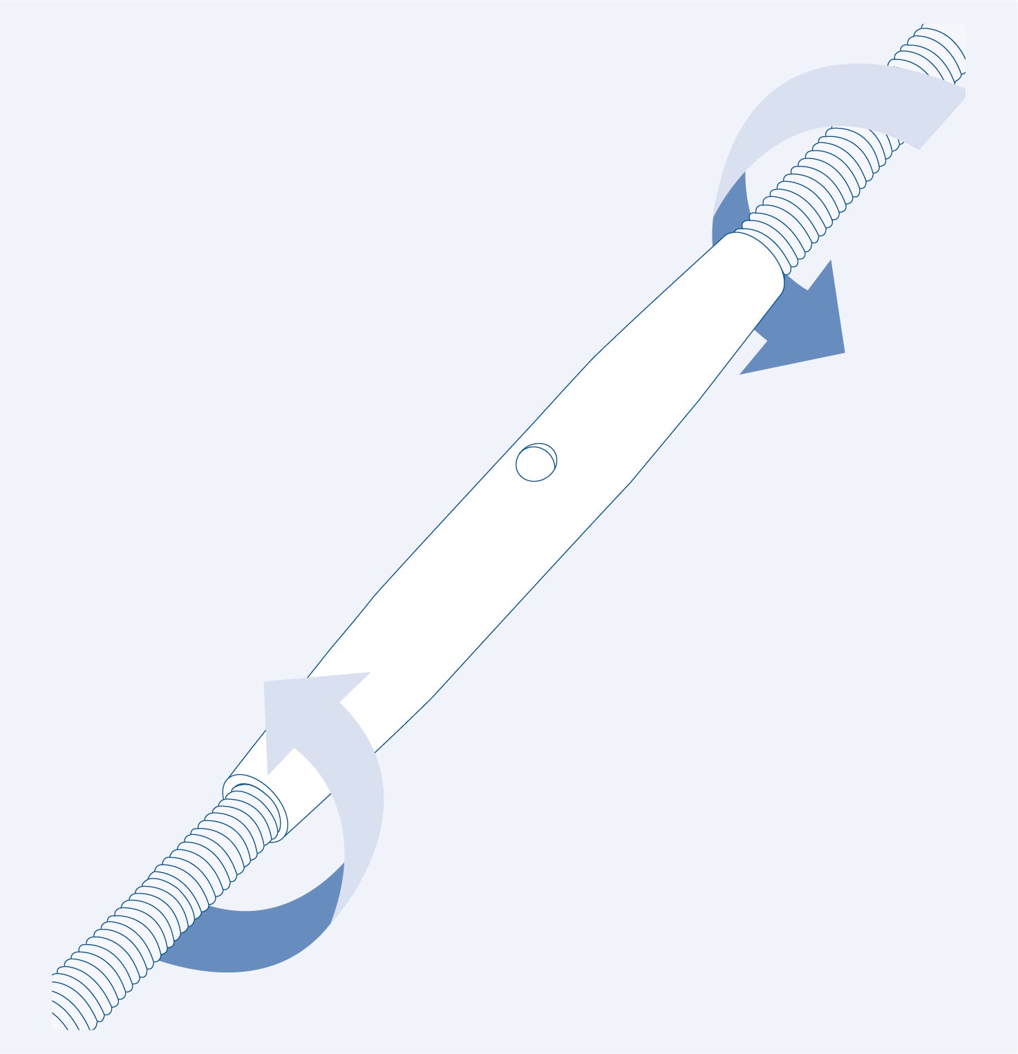 SF312PBD Turnbuckle pipe - 316