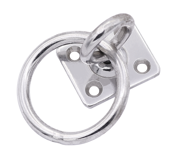 SF3206 Square Pad (swivel eye with ring) - 316