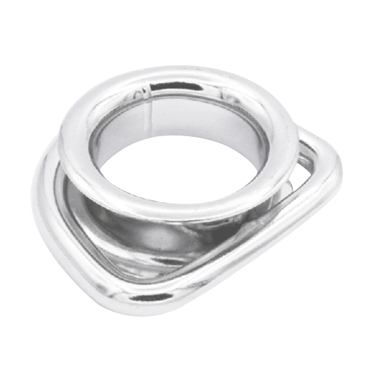 SF3257 D ring with thimble - 304