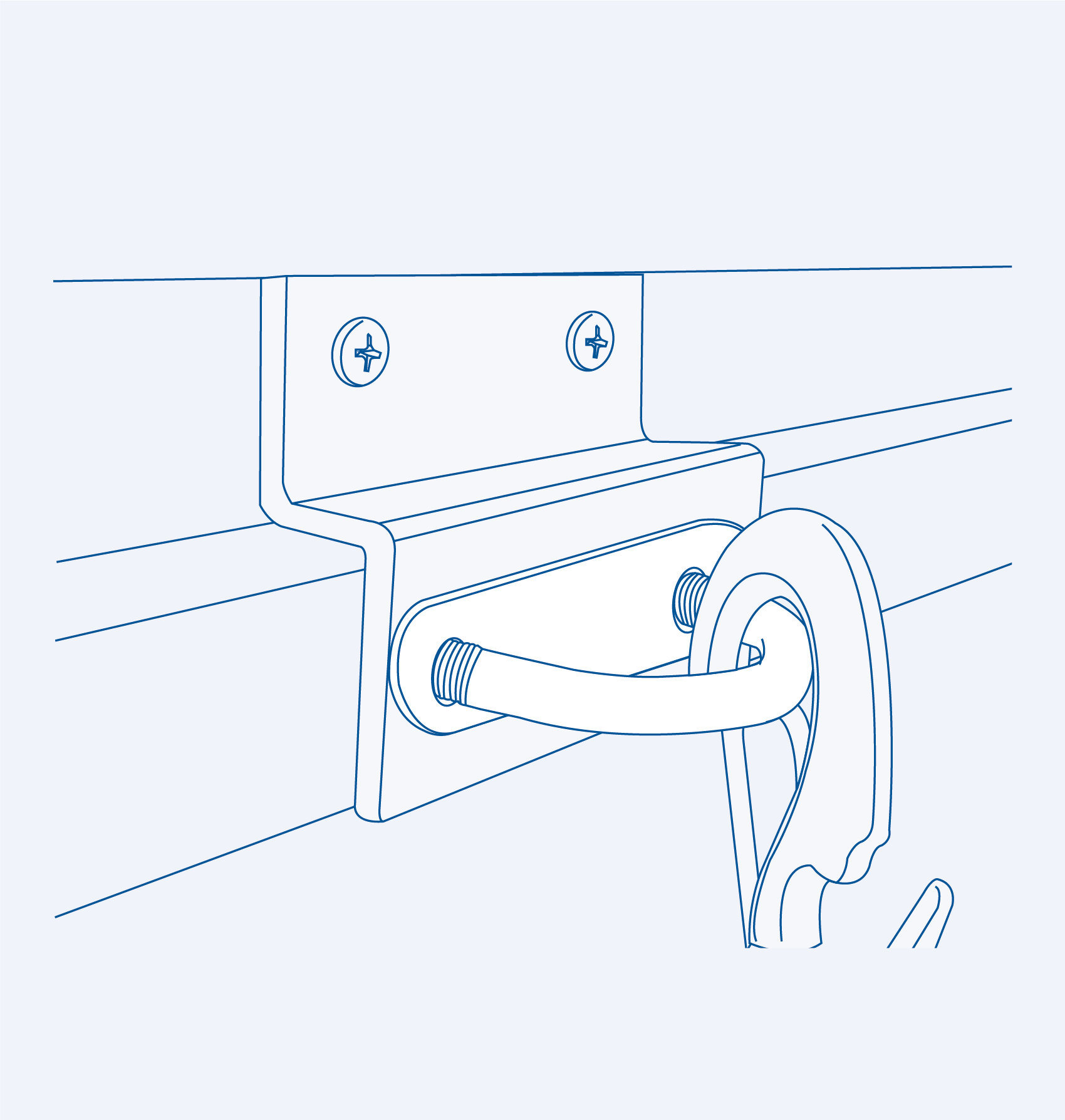 SF413 U-bolt (with washer and nut) - 316