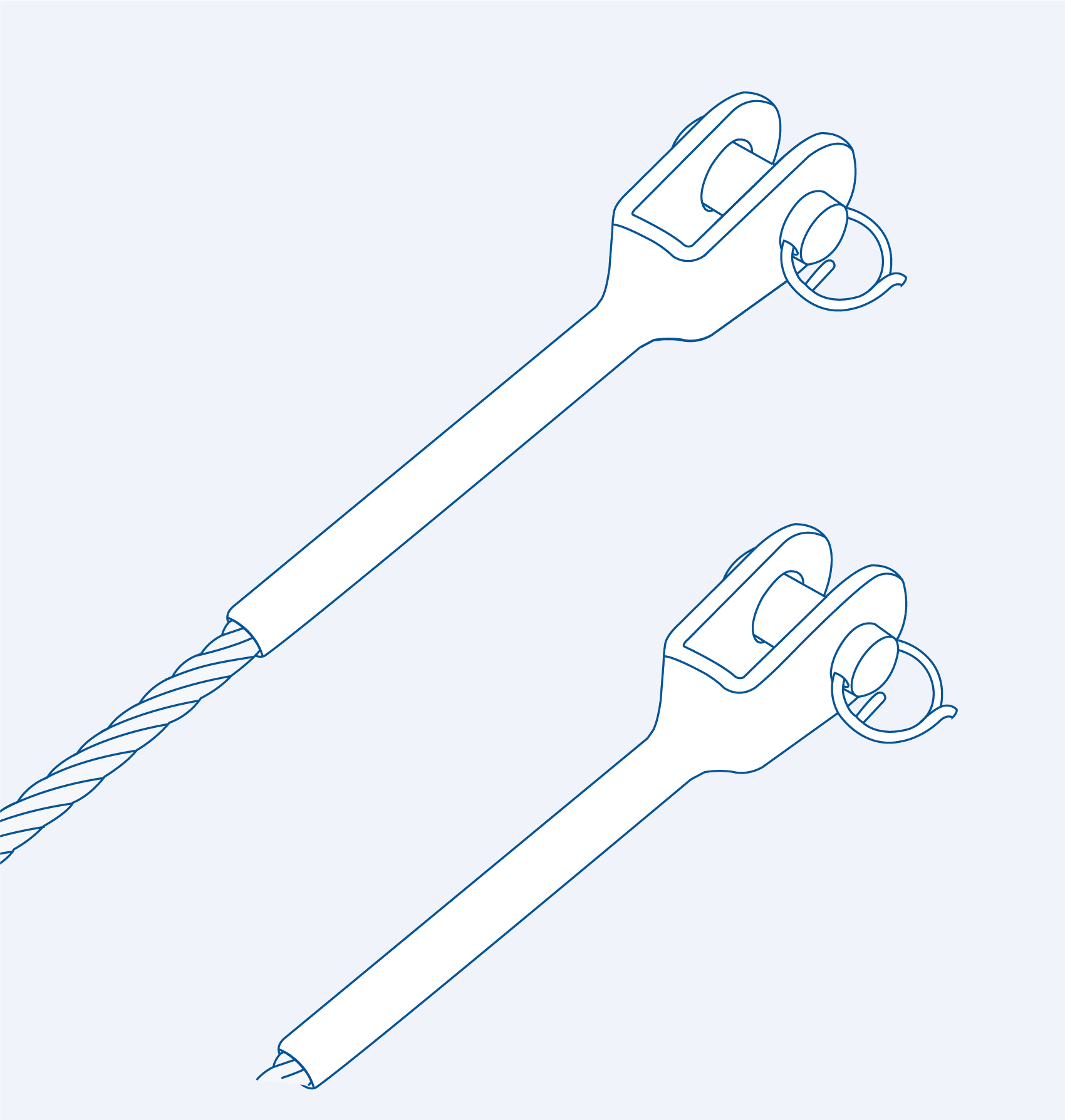 SF7803S Swage fork - 316