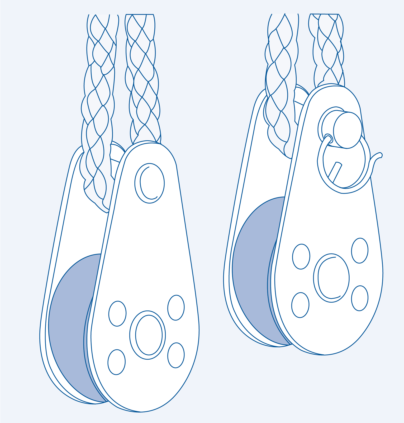 SF8252P Pulley block (type K) - 304