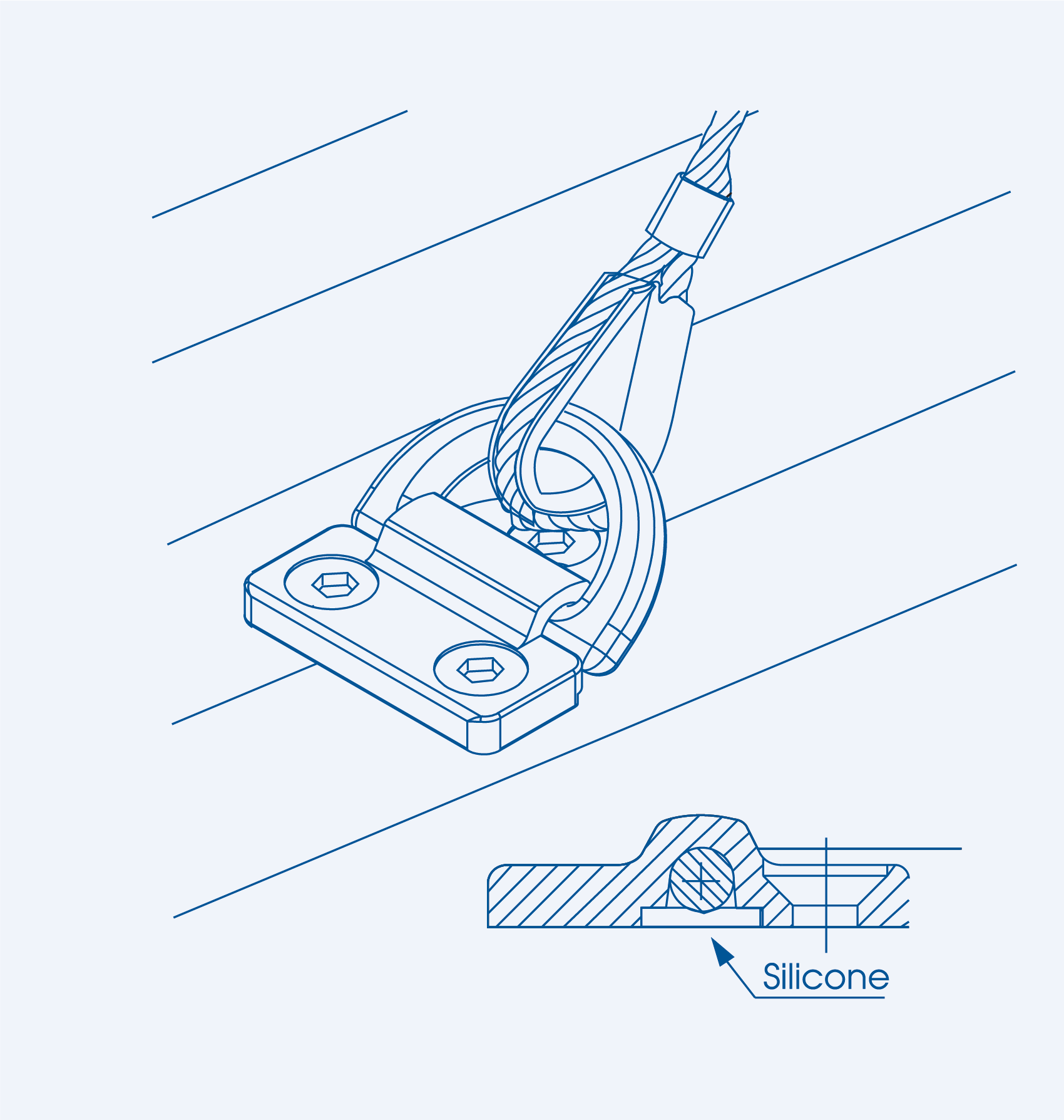 SPE/SINGLE/EP Padeyes with single rings