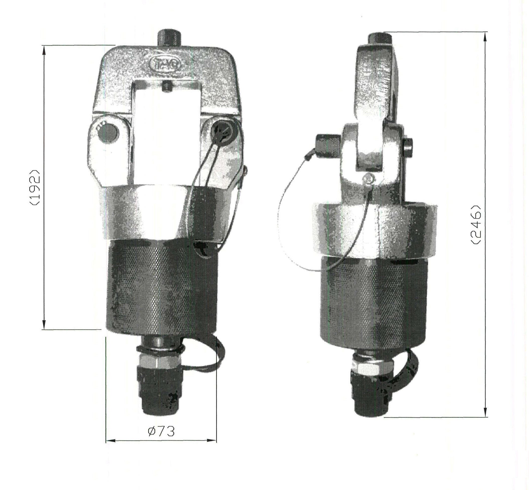CO325 COMPRESSION HEAD FOR CABLE - (CLEARANCE SALE)