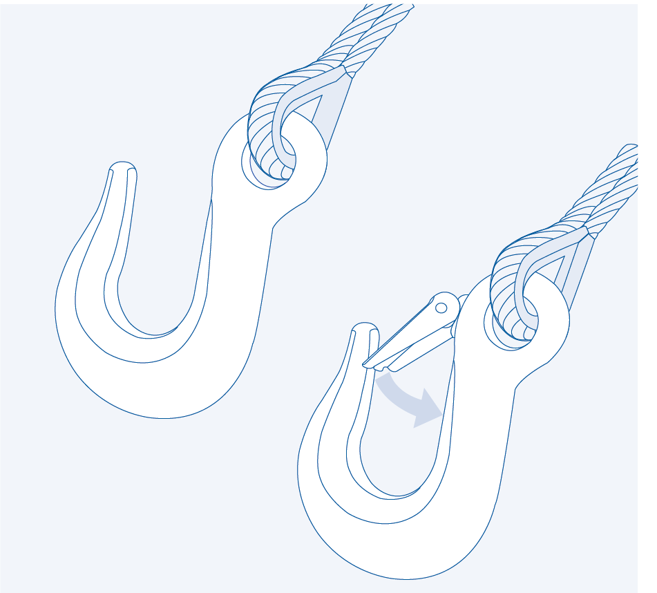 S2311 Safety snap hook (with safety latch) - 304 (CLEARANCE SALE)