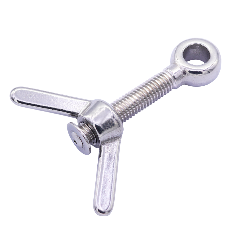 S4600 Long wing bolt (with washer and nut) - 316
