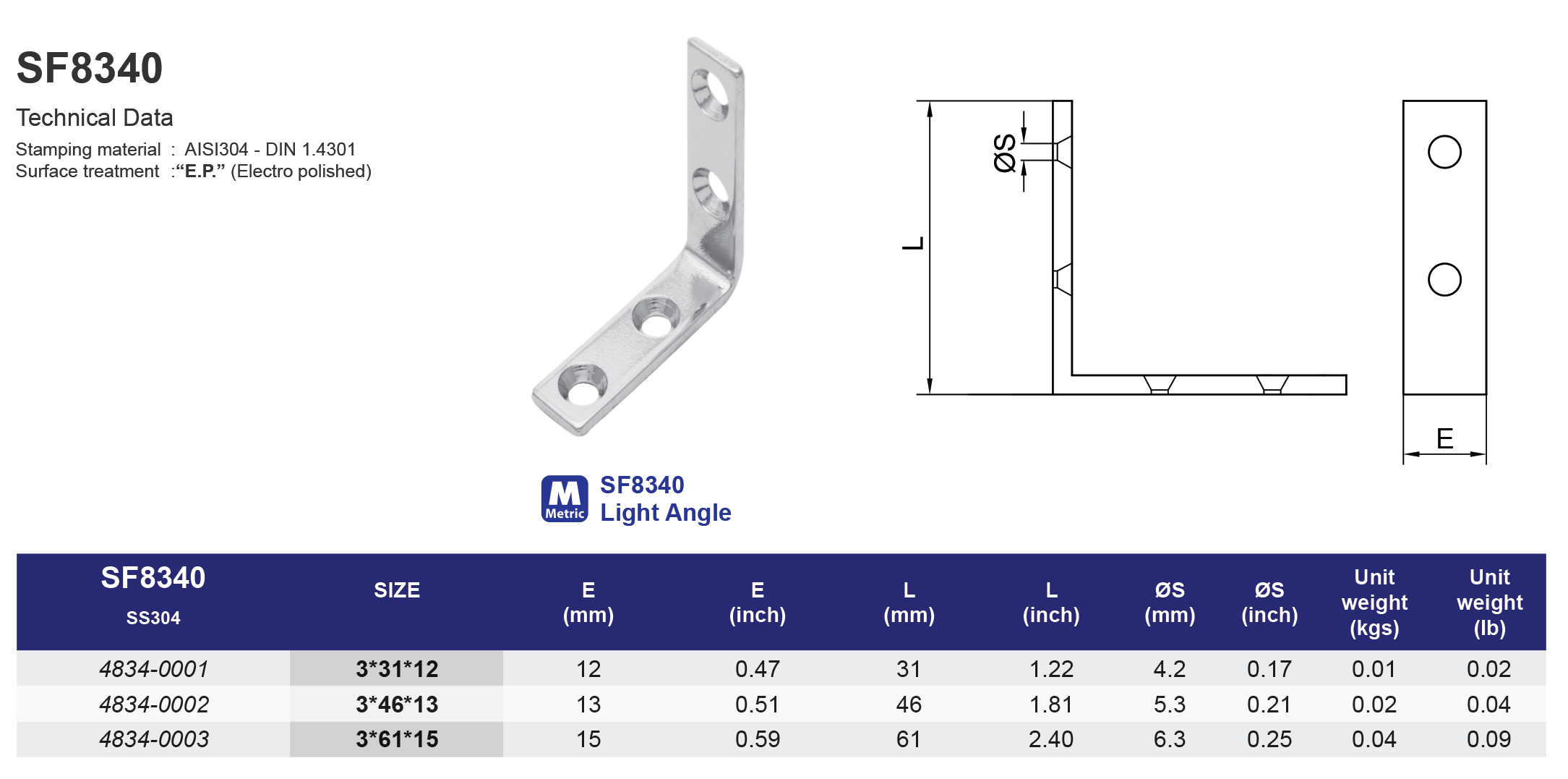SF8340 Light Angle