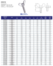 DIN316 Wing bolt