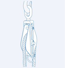 S210-E2 Double heavy block (eye top)