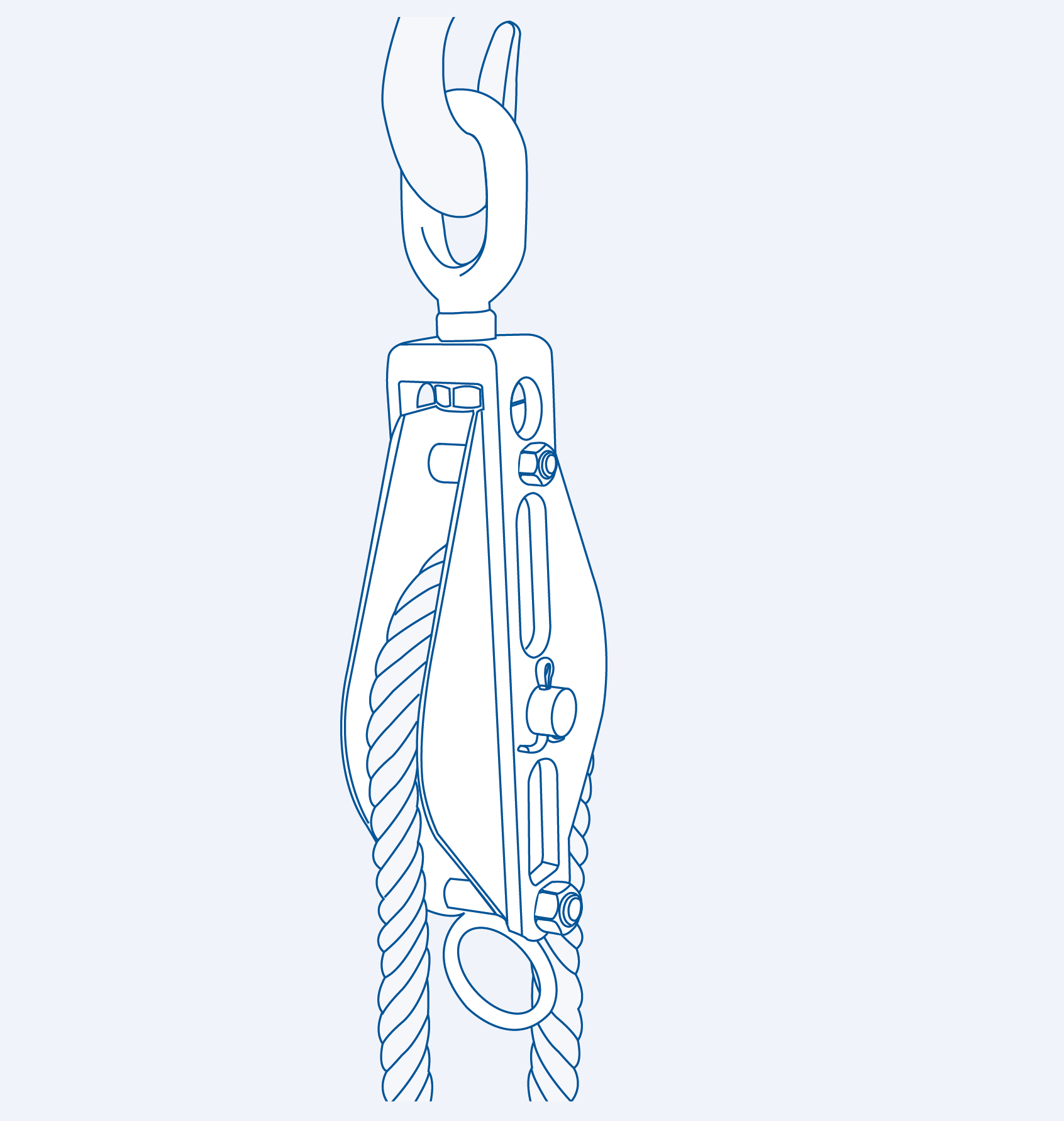 S210-E3 Triple Heavy Block (eye top) - 304