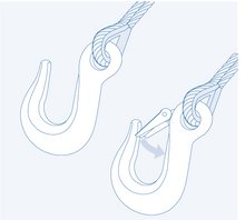 S2311 Safety snap hook (with safety latch)
