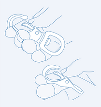 S249 Eye snaps (fixed ring)
