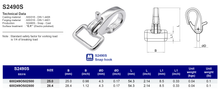 S2490S  Snap hook