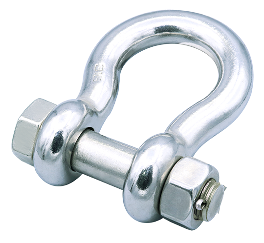 S2711BB Oversize anchor shackle (nut and cotter pin) - 316