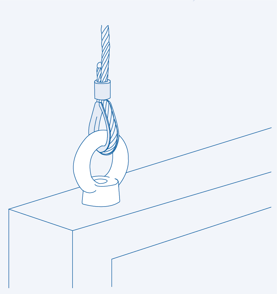 S3061 Lifting eye nut - SUS type - 316