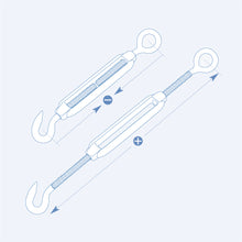 S311EE Frame turnbuckle eye and eye