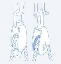 S314NL Mame block (nylon sheave)