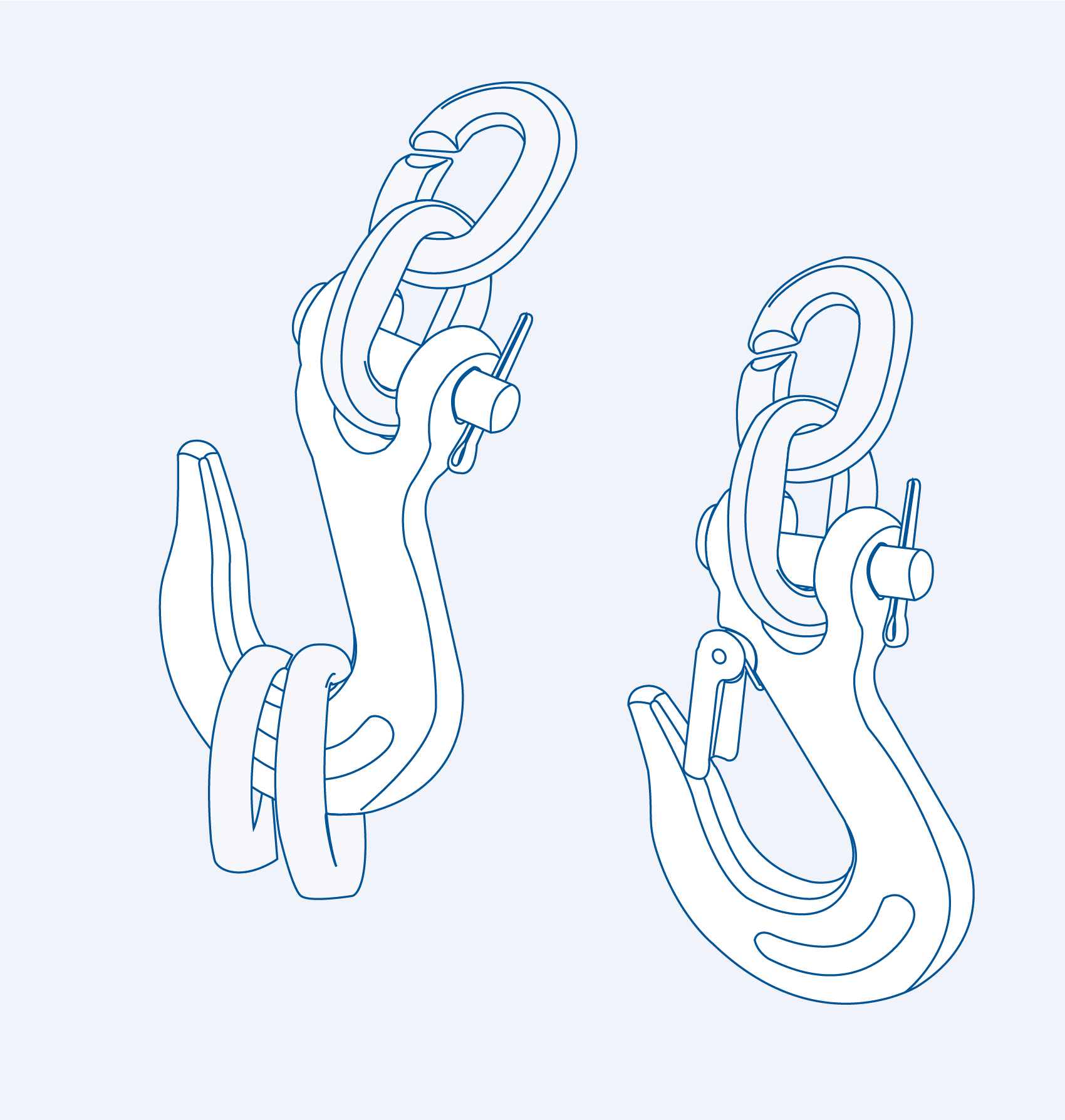 S331 Slip hook (clevis end) - 316