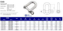 S360 D-shackle