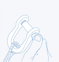 S361R Light D-shackle