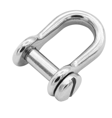 S361RF Light D-shackle (flat screw pin)