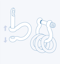 S371LK Anchor shackle (locking pin)