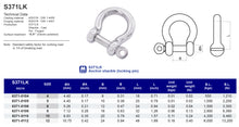 S371LK Anchor shackle (locking pin)