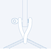 S380 Twist shackle