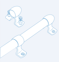 S391 Rail fitting (top side cap)