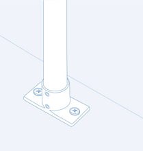 S393 Rail fitting (deck cap)