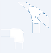 S395 Rail fitting (T-cap)